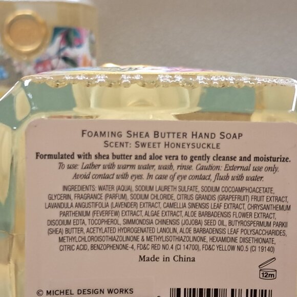 Michel Design Works Honey Suckle Foaming Pump Hand Soap. Bundle of 2 - Picture 5 of 6